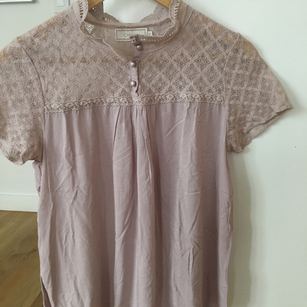 CREAM blouse
